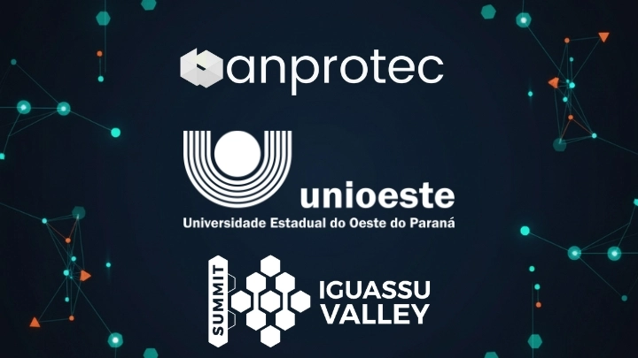 Anprotec, summit e unioeste logos